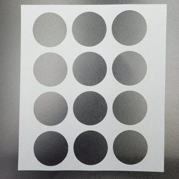 Alternative view of Disposable templates for body shaping with THERMO laser