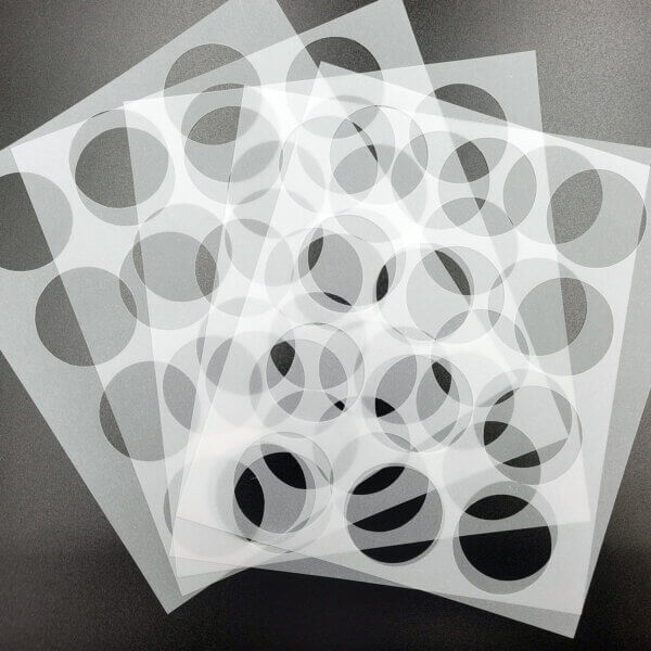 Disposable templates for body shaping with THERMO laser