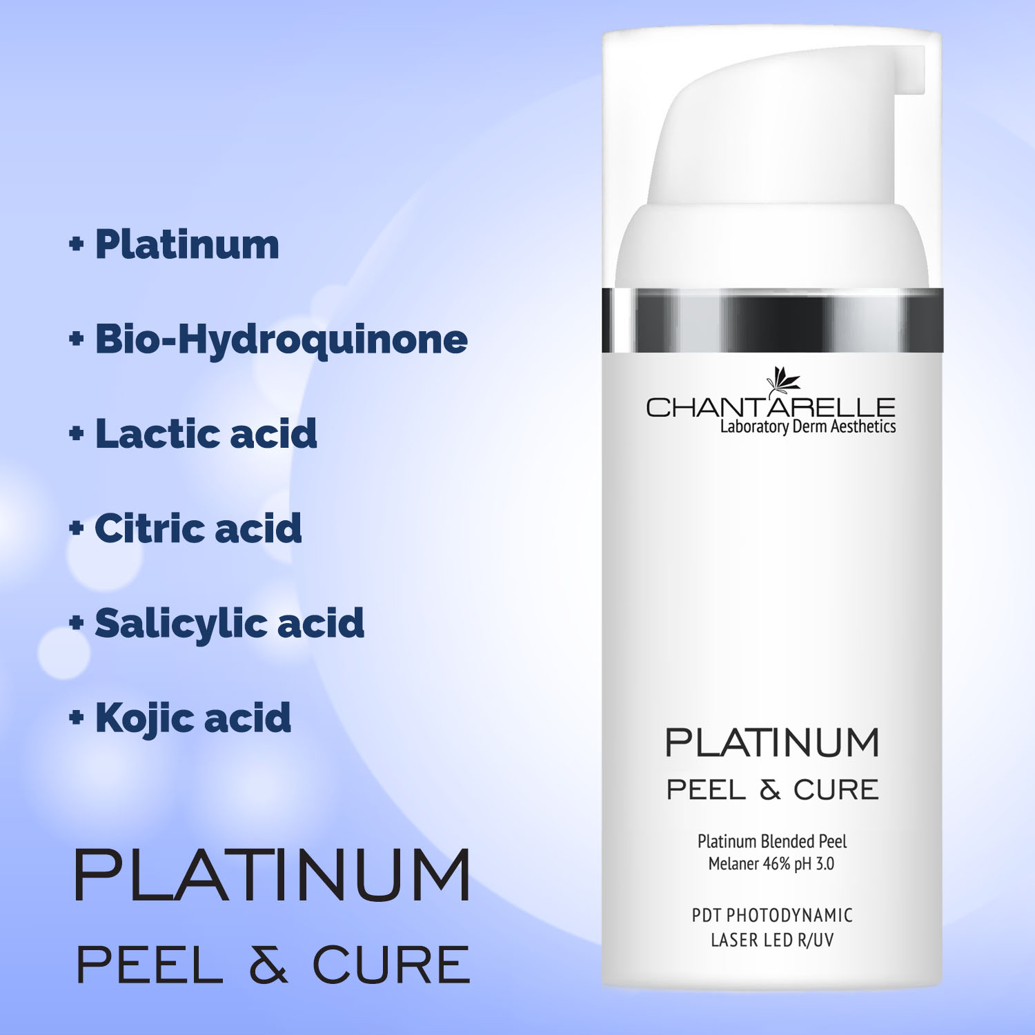 Platinum Blended Peel Cocktail Melaner 46% - Professional Platinum Blended Peel Cocktail Melaner 46% - Professional