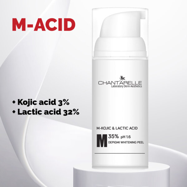 Alternative view of Kojic and lactic acid 35% pH 1.6 (chemical peeling)