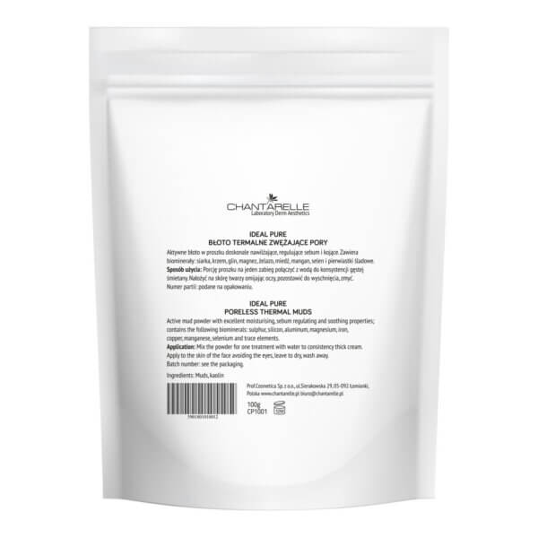 Thermal mud to tighten pores