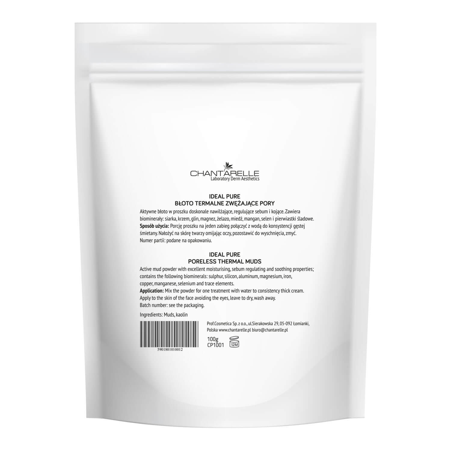 Thermal mud to tighten pores Thermal mud to tighten pores