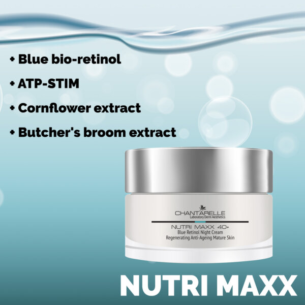 Alternative view of Moisturising and rejuvenating night cream with blue bio-retinol