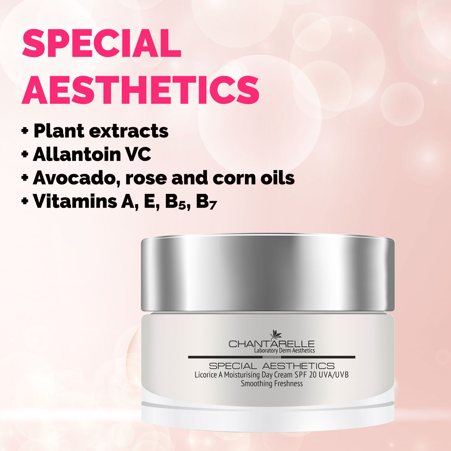 Licorice A Moisturising Day Cream SPF20 Smoothing Freshness Licorice A Moisturising Day Cream SPF20 Smoothing Freshness