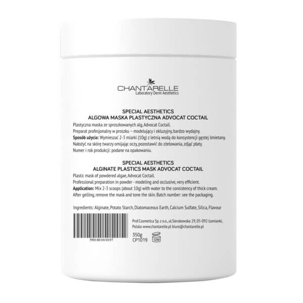 Algae plastic mask Advocat Coctail