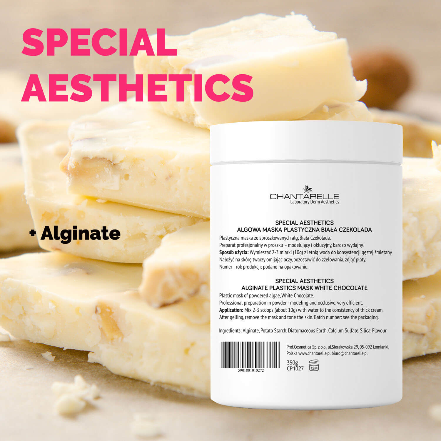 White Chocolate Algae Mask White Chocolate Algae Mask