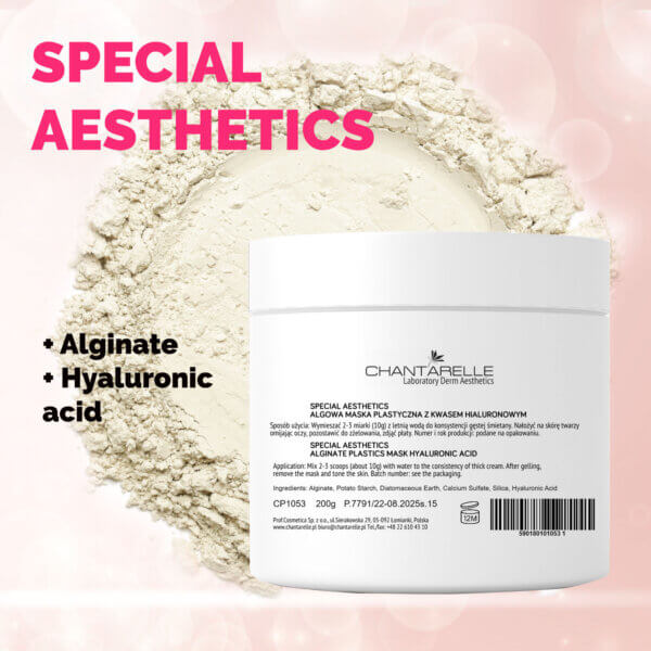 Alternative view of Algae mask with hyaluronic acid