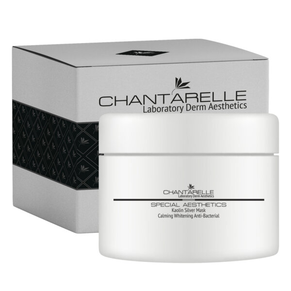 Soothing kaolin mask with silver