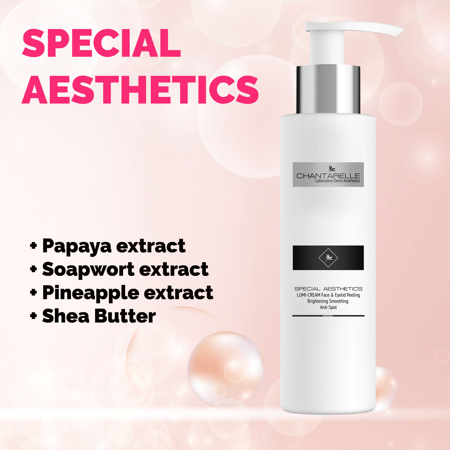 Enzymatic peeling LUMI-KREM for the face, under-eye and eyelids Enzymatic peeling LUMI-KREM for the face, under-eye and eyelids