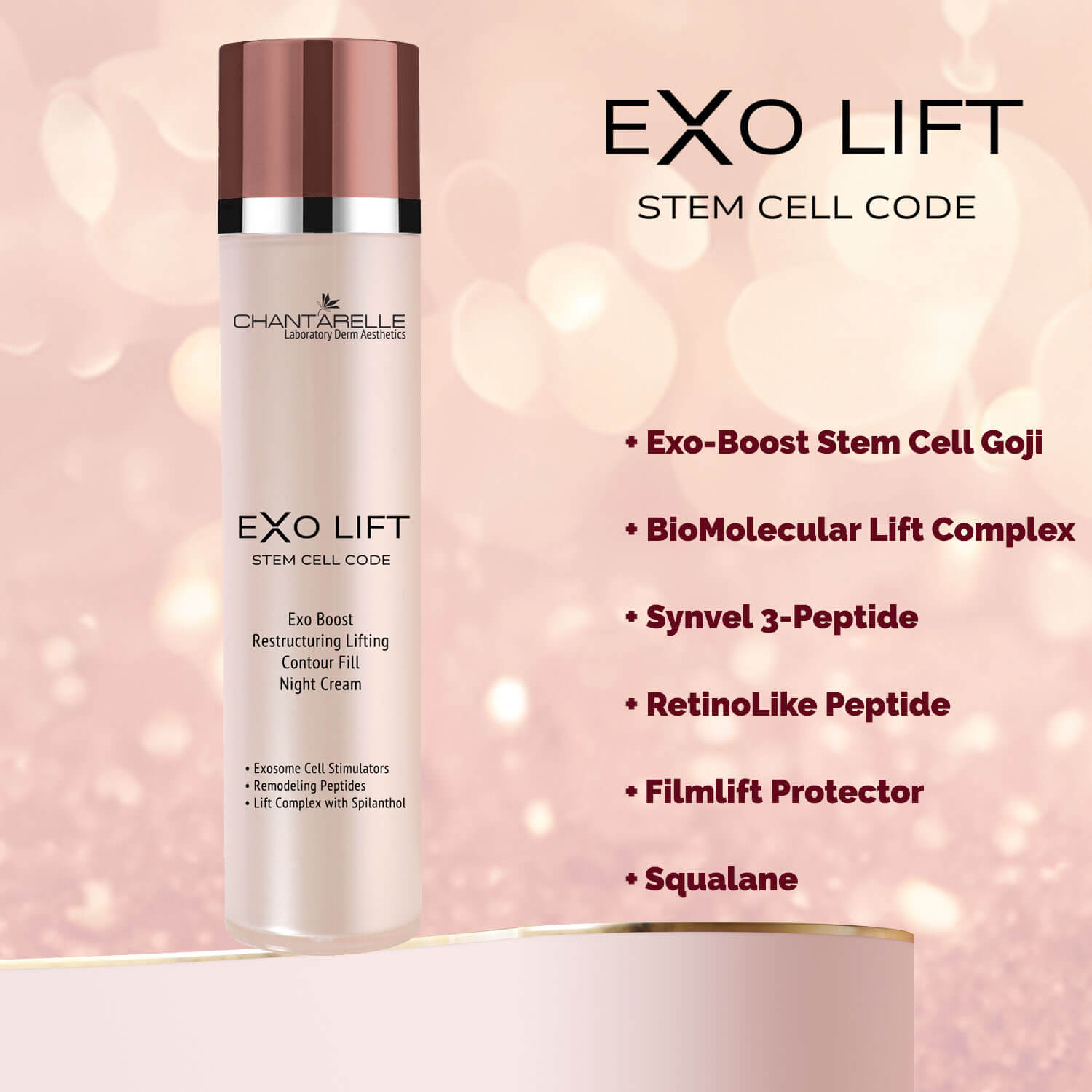 Night lifting cream - Exo Boost exosome stimulator Night lifting cream - Exo Boost exosome stimulator