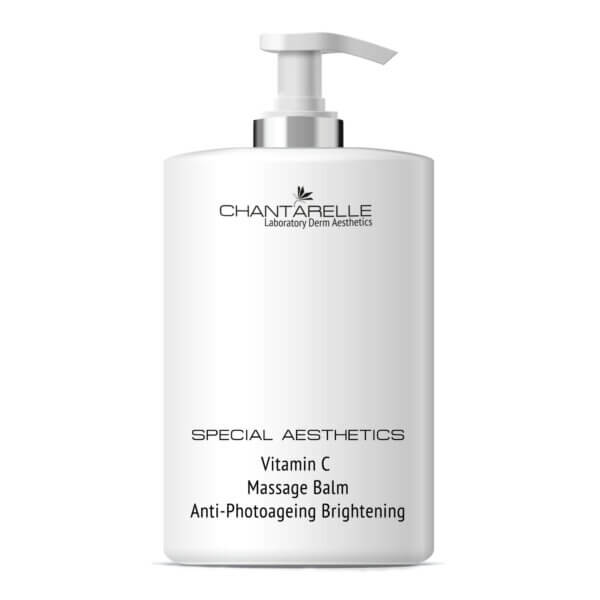 Massage lotion against photo-ageing with vitamin C and ferulic acid