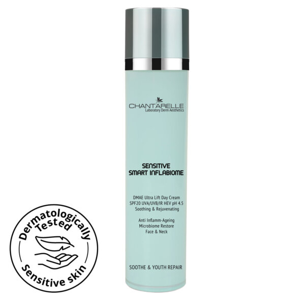 Lifting Day Cream for sensitive skin SPF20 UVA/UVB/IR HEV, rejuvenating and soothing pH 4.5