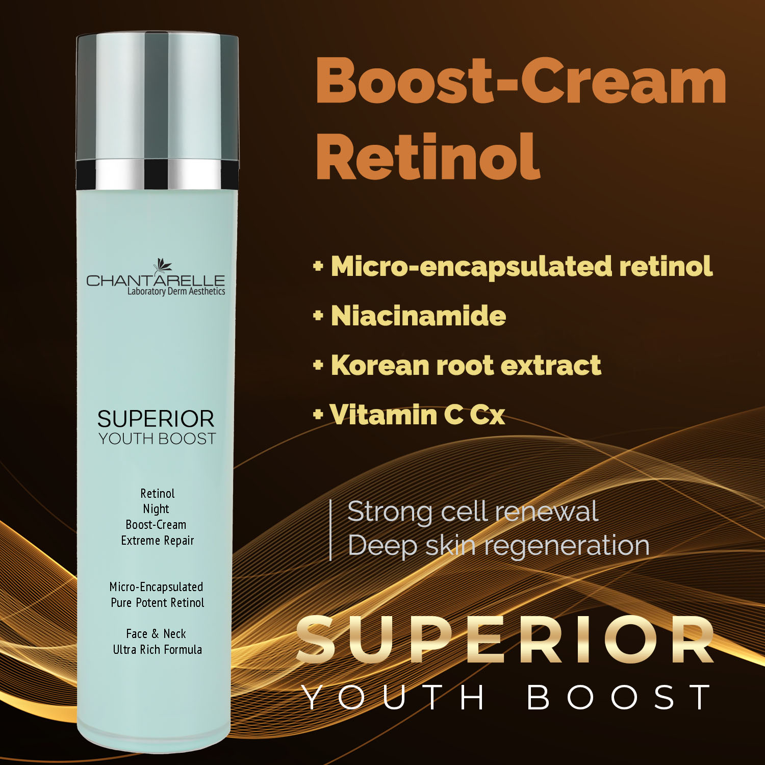 Boost Night Cream with microencapsulated pure retinol Boost Night Cream with microencapsulated pure retinol