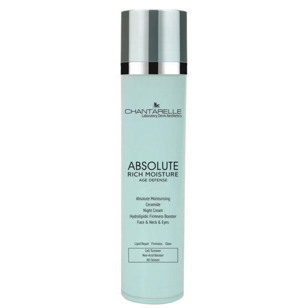 Night cream with ceramides for face and eyes - absolute hydration