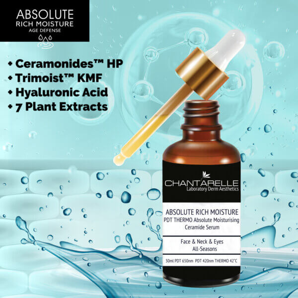 Alternative view of PDT THERMO serum with ceramides for the face and under the eyes - absolute hydration