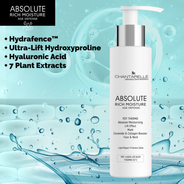 Alternative view of PDT THERMO mask with lifting effect - absolute hydration