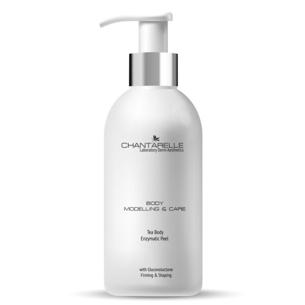 Tea enzyme body scrub with gluconolactone