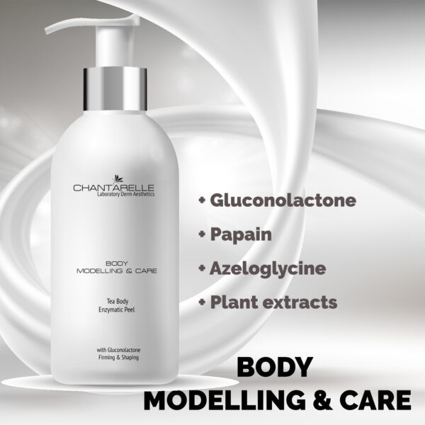 Alternative view of Tea enzyme body scrub with gluconolactone