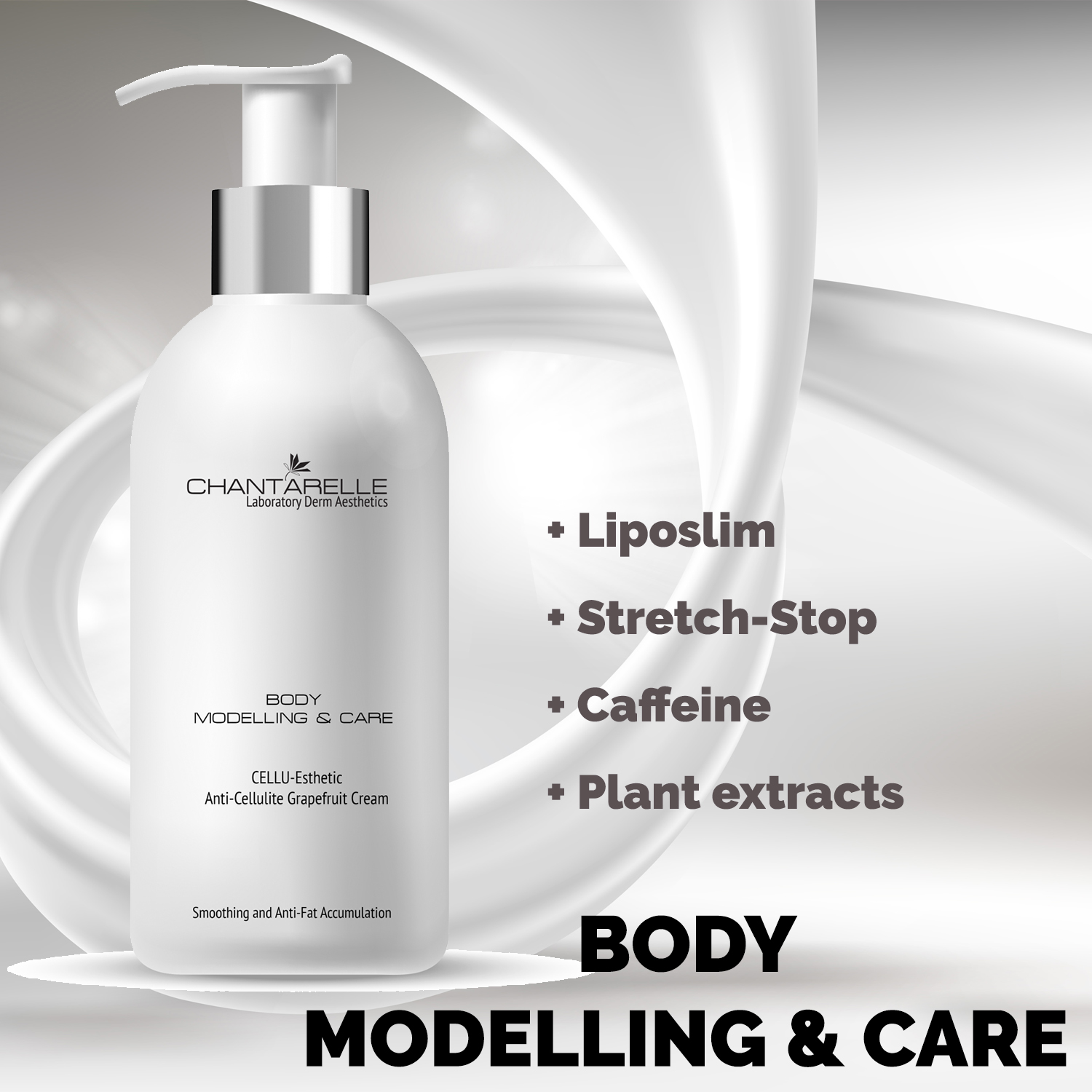 Anti-cellulite grapefruit body cream, smoothing and counteracting fat accumulation Anti-cellulite grapefruit body cream, smoothing and counteracting fat accumulation
