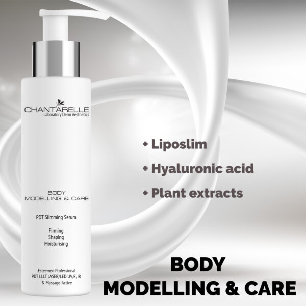 Alternative view of PDT slimming, firming, shaping and moisturising body serum
