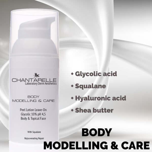 Alternative view of Peeling lotion without washing off with glycolic acid 10% pH 4.5, with squalane