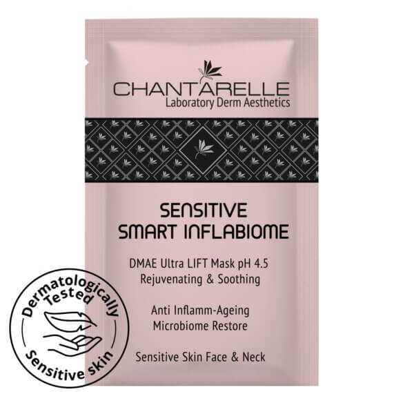 Lifting mask for sensitive skin, rejuvenating and soothing pH 4.5