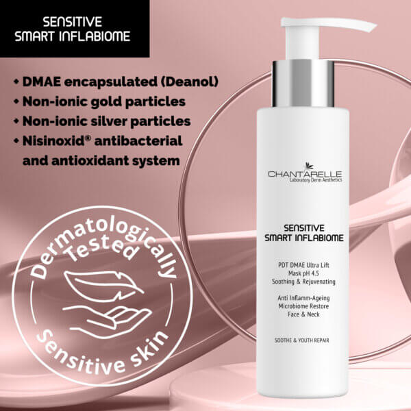Alternative view of PDT lifting mask for sensitive skin, rejuvenating and soothing pH 4.5