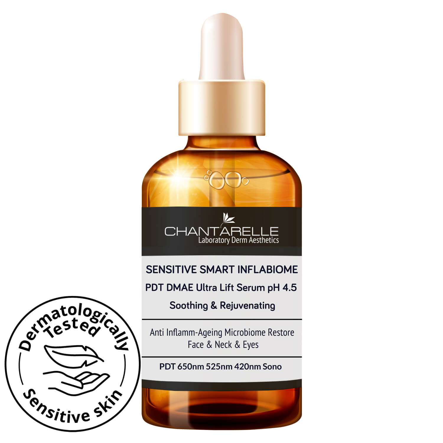 PDT lifting serum for sensitive skin, rejuvenating and soothing pH 4.5 PDT lifting serum for sensitive skin, rejuvenating and soothing pH 4.5