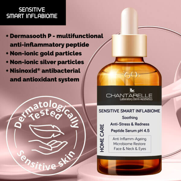 Alternative view of Peptide serum for sensitive skin, anti-stress and soothing pH 4.5
