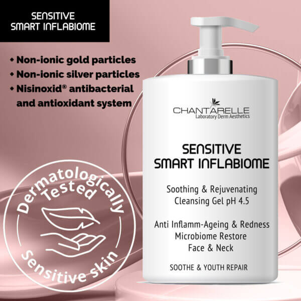 Alternative view of Purifying gel for sensitive skin, rejuvenating and soothing pH 4.5