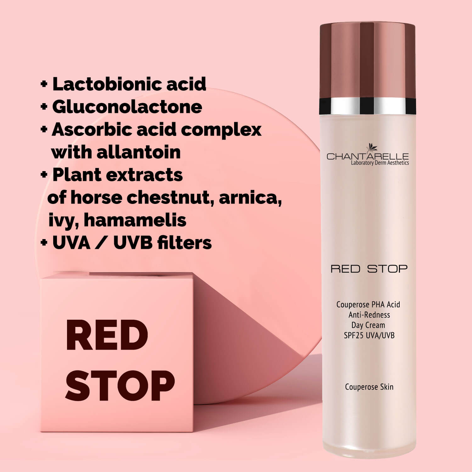 Vascular Day Cream SPF25 UVA/UVB - soothing, anti-redness