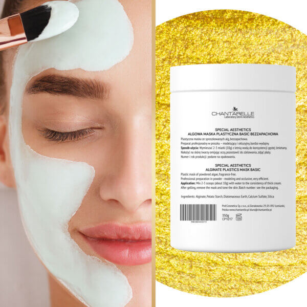 algae, emulsion and gel masks