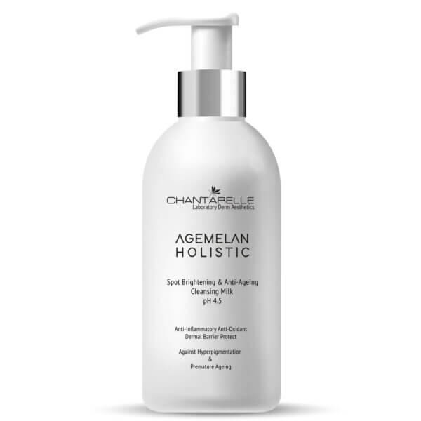 Cleansing milk pH 4.5 to rejuvenate and lighten blemishes