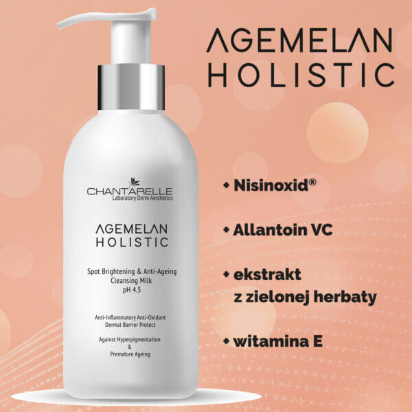 Alternative view of Cleansing milk pH 4.5 to rejuvenate and lighten blemishes