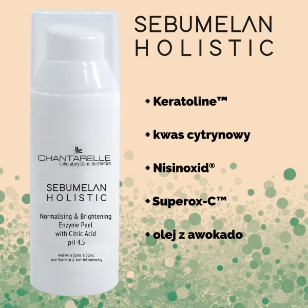 Alternative view of Enzyme peeling pH 4.5 for acne blemishes and scars