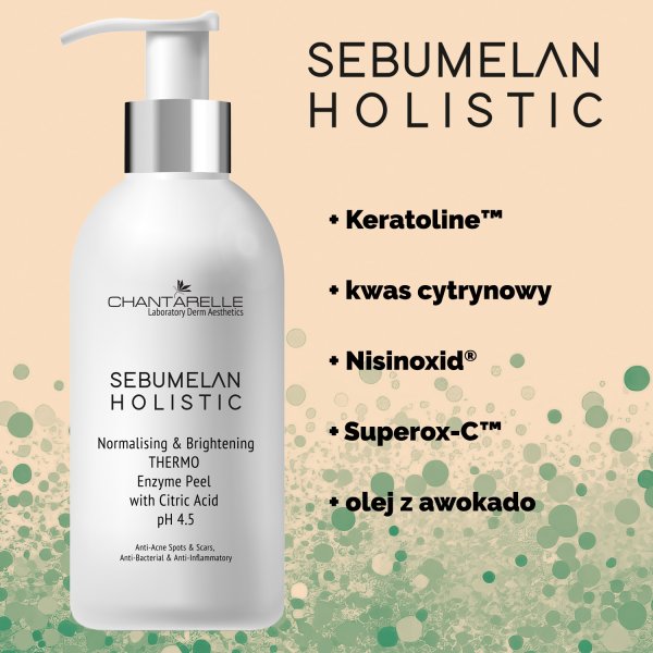 Alternative view of Thermo enzyme peeling pH 4.5 for acne blemishes and scars