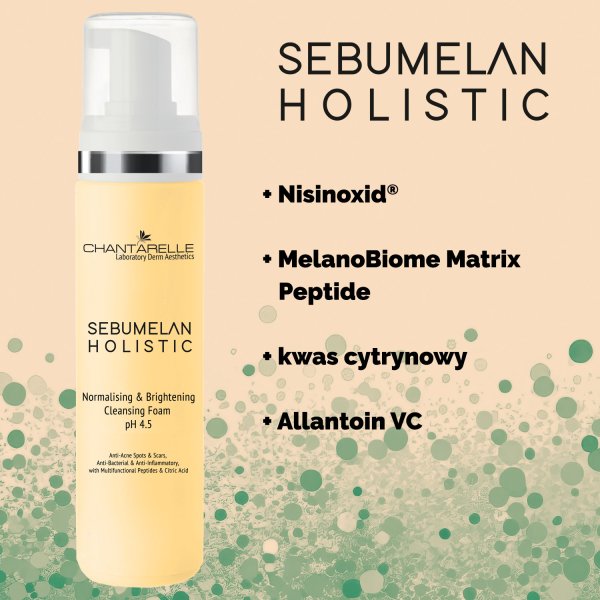 Alternative view of Cleansing foam pH 4.5 for acne blemishes and scars