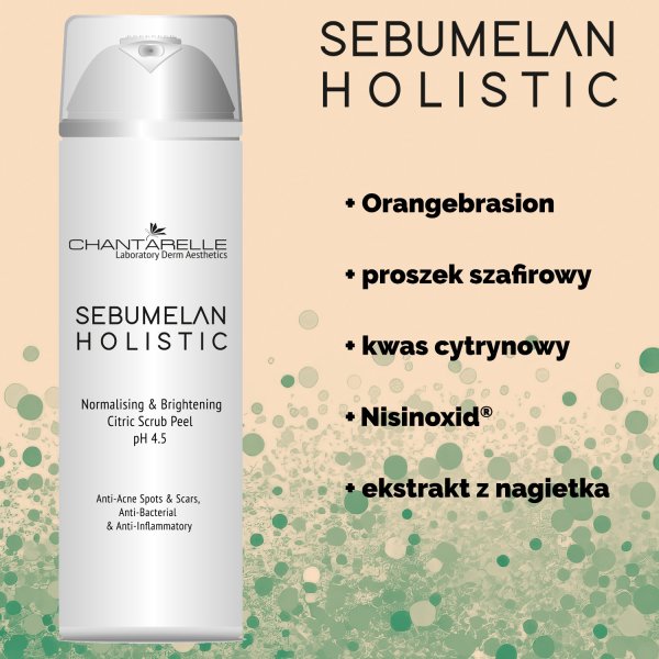 Alternative view of Granular peeling pH 4.5 for acne blemishes and scars